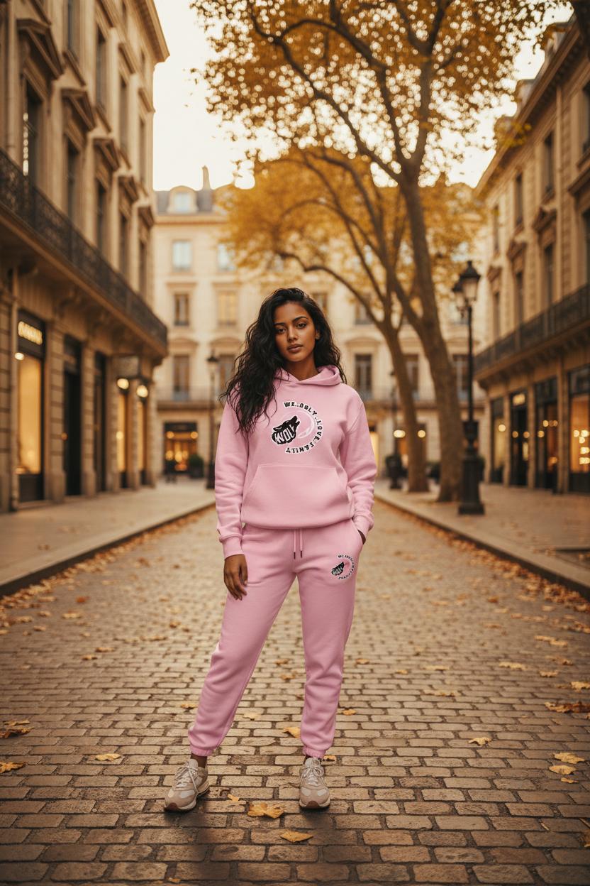 Signature "Wolf" Unisex Family  Adult Hoodie & Sweatpants Set