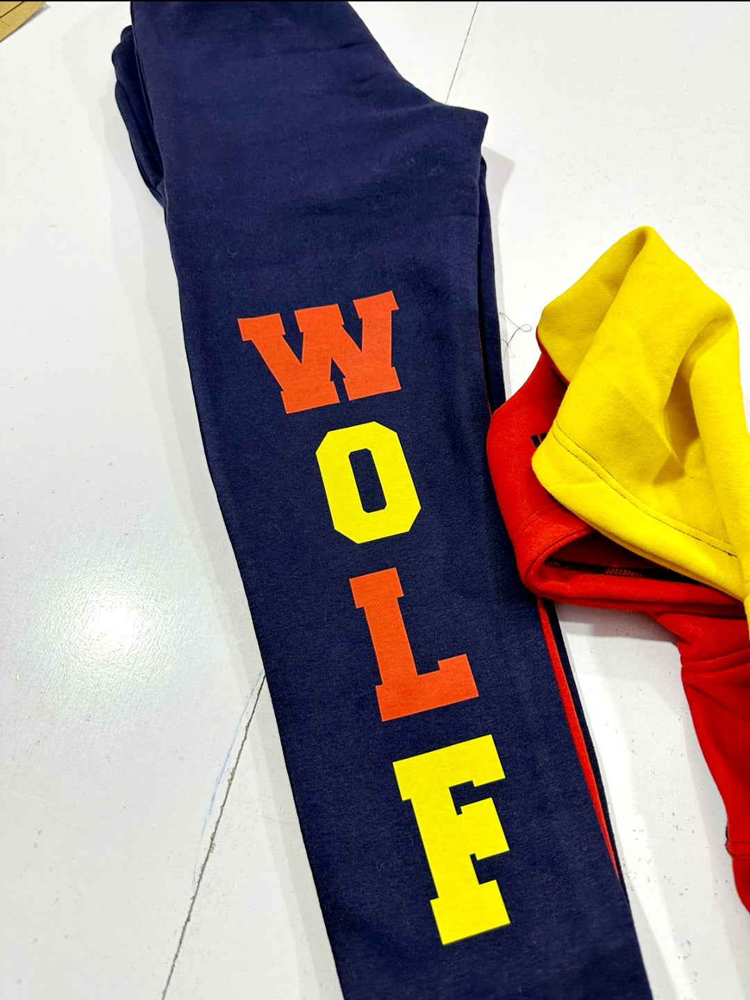 Color block 2-Piece Sweatsuits Family Style