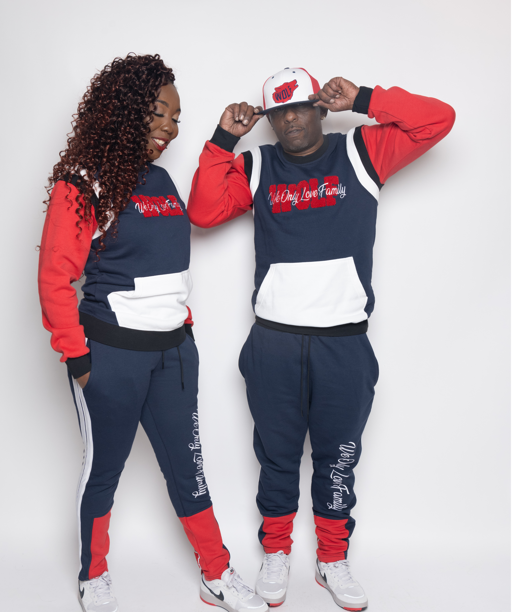 WOLF Two-Tone Family Signature 2-Piece Sweatsuits