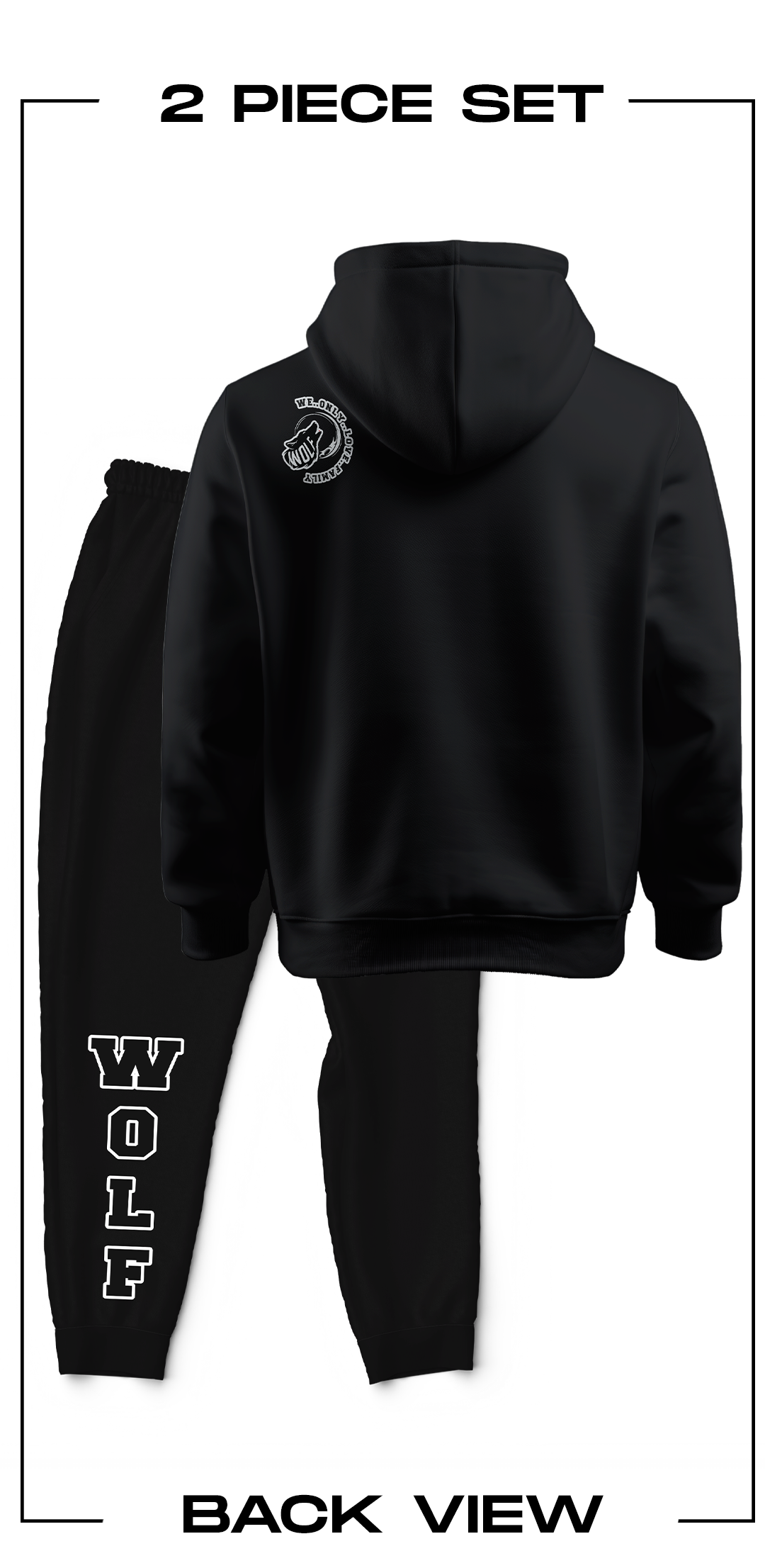 Signature "Wolf" Unisex Family Hoodie & Sweatpants Set