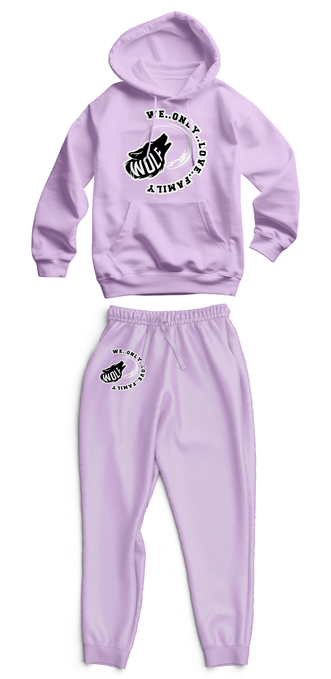 Signature "Wolf" Unisex Adult Hoodie & Sweatpants Set