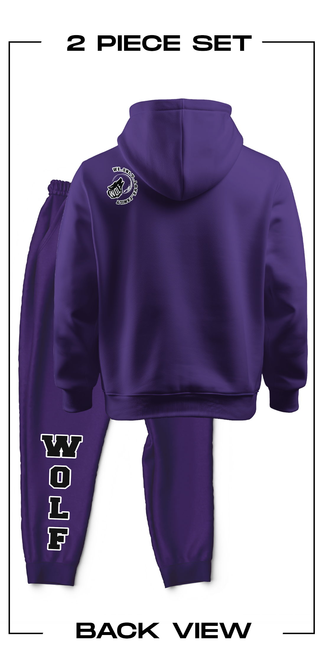 Signature "Wolf" Unisex Adult Hoodie & Sweatpants Set